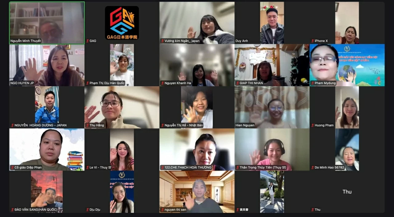 Kết nối cộng đồng qua chuỗi tọa đàm gìn giữ tiếng Việt ở nước ngoài